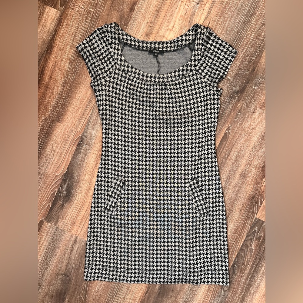Houndstooth Dress